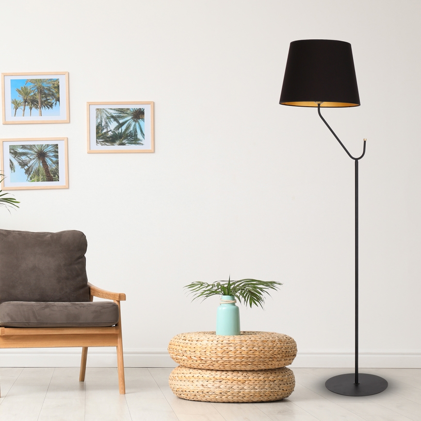 Lampada da terra VICTORIA 1xE27/60W/230V nero