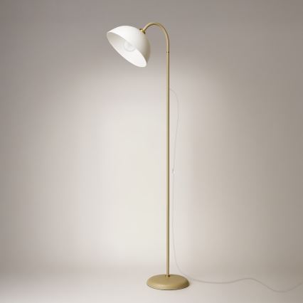 Lampada da terra ZACK 1xE27/60W/230V beige