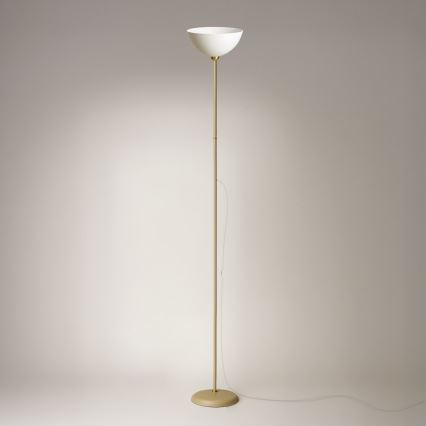 Lampada da terra ZACK 1xE27/60W/230V beige