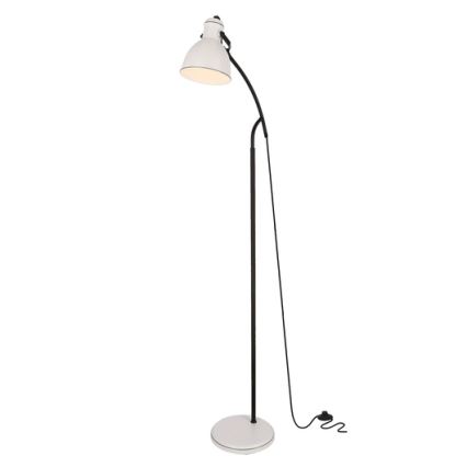 Lampada da terra ZUMBA 1xE27/40W/230V bianco/nero