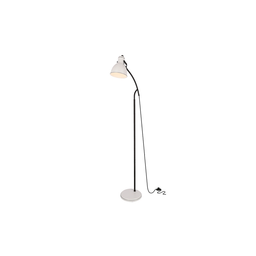 Lampada da terra ZUMBA 1xE27/40W/230V bianco/nero