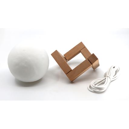 Lampada decorativa a LED LUNA LED/5V