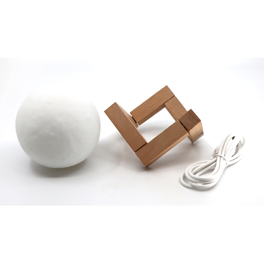 Lampada decorativa a LED LUNA LED/5V