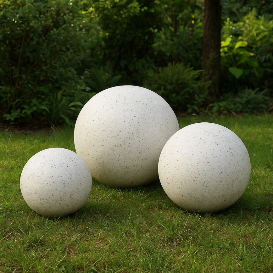 Lampada decorativa da esterno LUMISTONE 1xE27/15W/230V IP65 Ø 25 cm