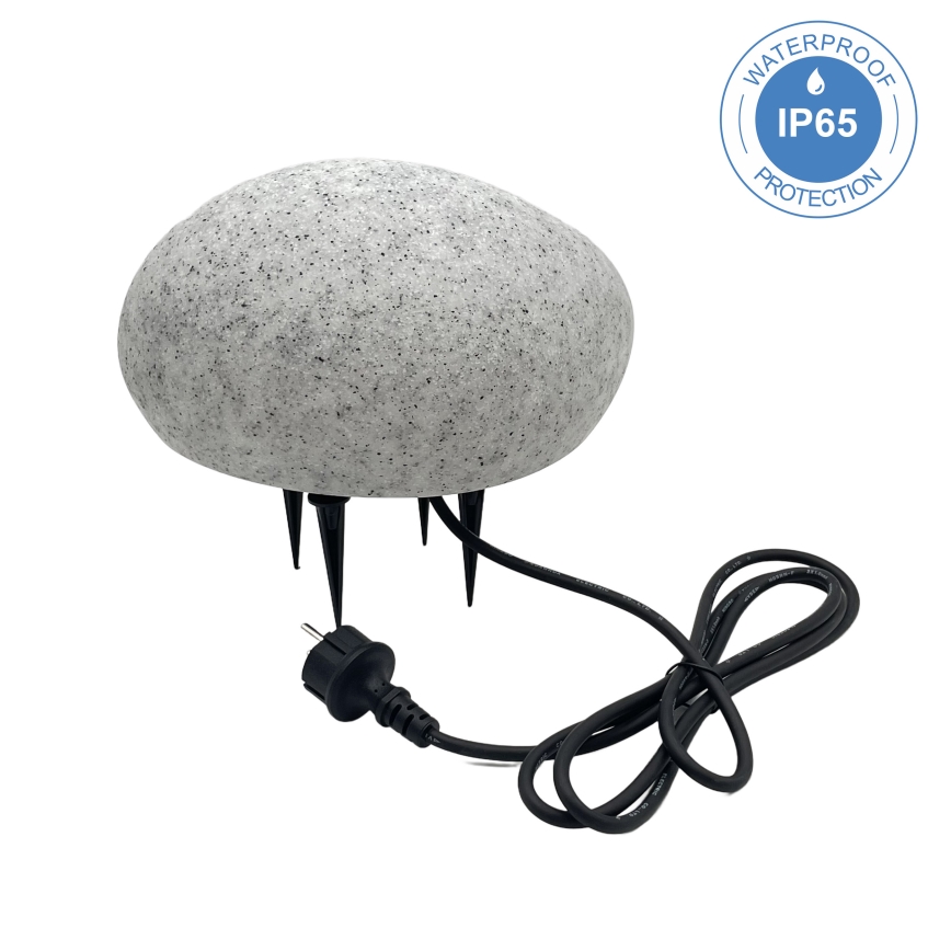 Lampada decorativa da esterno LUMISTONE 1xE27/15W/230V IP65 Ø 26,5 cm