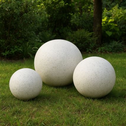 Lampada decorativa da esterno LUMISTONE 1xE27/15W/230V IP65 Ø 28 cm