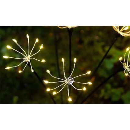 Lampada decorativa solare con sensore LED/1,2V 3000K 73 cm 600 mAh IP44