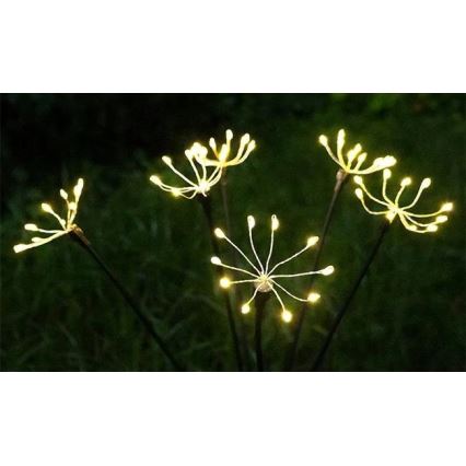 Lampada decorativa solare con sensore LED/1,2V 3000K 73 cm 600 mAh IP44