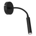 Lampada flessibile ARDEN 1xG9/8W/230V nero