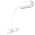 Lampada flessibile con morsetto PUNTO 1xGU10/9W/230V bianca