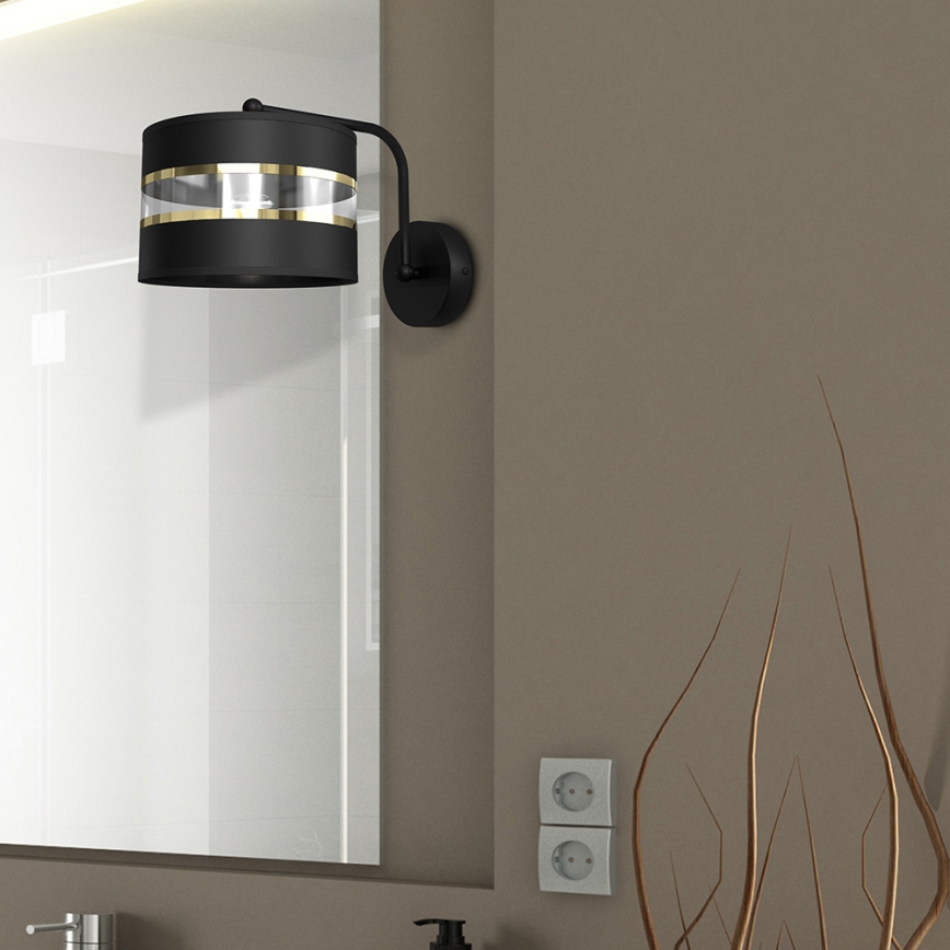 Lampada flessibile ULTIMO 1xE27/60W/230V nero