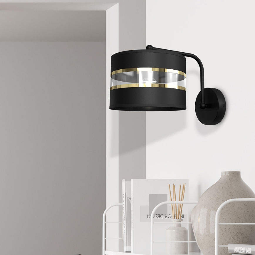 Lampada flessibile ULTIMO 1xE27/60W/230V nero