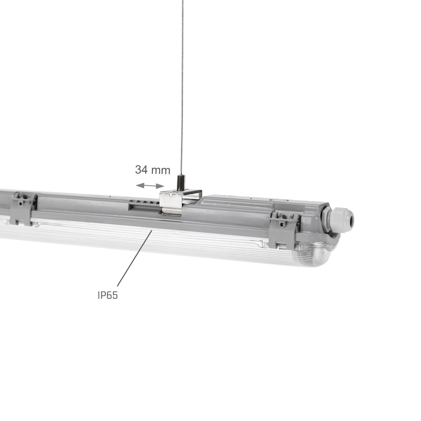 Lampada fluorescente pesante LIMEA T8 1xG13/20W/230V IP65 120cm