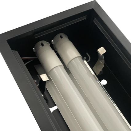 Lampada fluorescente T8 2xG13/18W/230V 120 cm nero