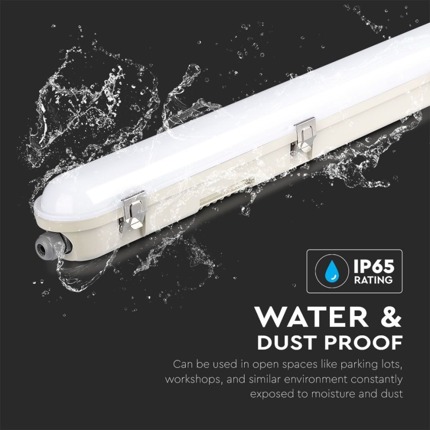 Lampada fluorescente tecnica LED con modulo di emergenza EMERGENCY LED/36W/230V 4000K 120cm IP65
