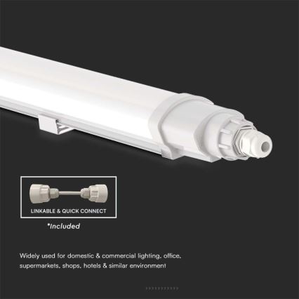 Lampada fluorescente tecnica LED LED/18W/230V 6500K IP65 60 cm