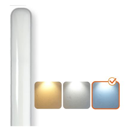 Lampada fluorescente tecnica LED NEGRO LED/36W/230V IP65 6000K