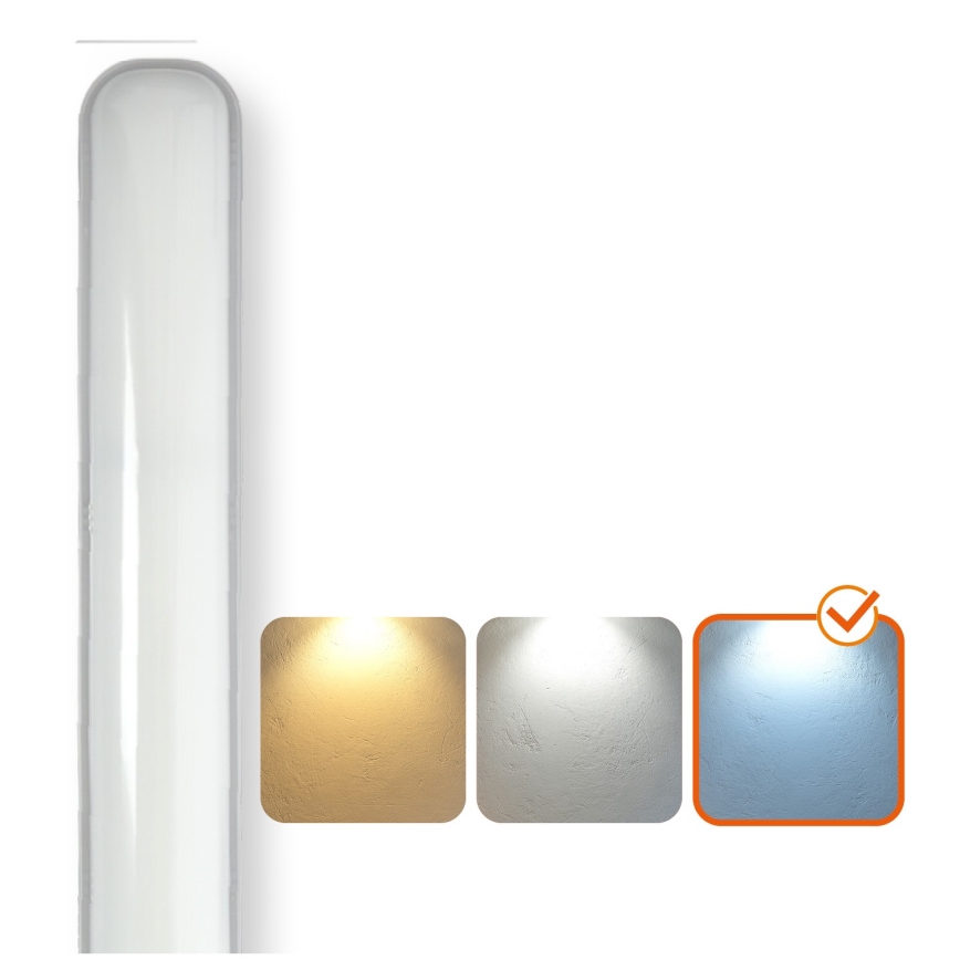 Lampada fluorescente tecnica LED NEGRO LED/36W/230V IP65 6000K