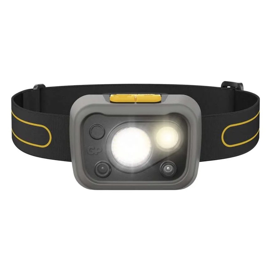 Lampada frontale dimmerabile a LED con sensore GP DISCOVERY CHW54 LED/3xAA IPX5