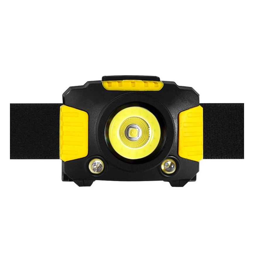 Lampada frontale LED 2xLED/5W/3xAAA + LED/3W