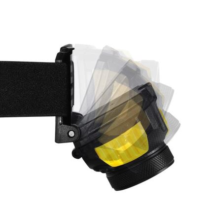 Lampada frontale LED 2xLED/5W/3xAAA + LED/3W