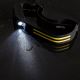 LED Dimmerabile rechargeable headlamp con sensore 3xLED/5V IP44 300 lm 6 h 1200 mAh