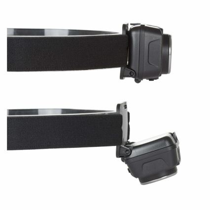 LED Dimmerabile ricaricabile lampada da testa con sensore e luce rossa LED/15W/5V IP66 430 lucente 1800 mAh