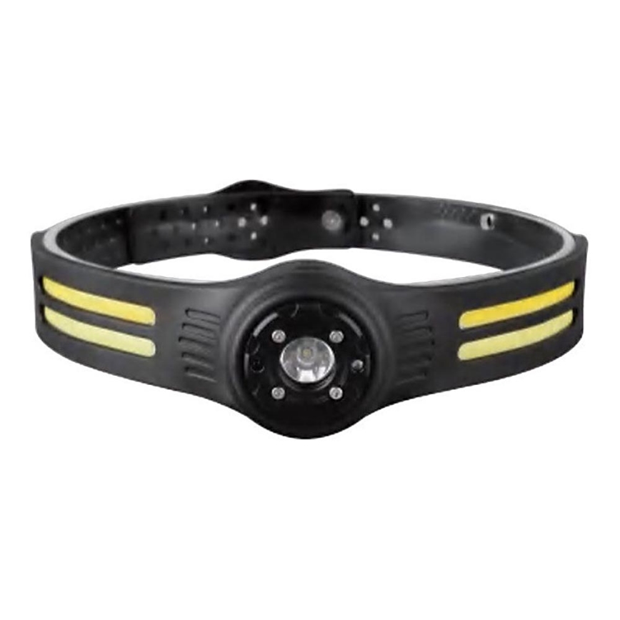 Lampada frontale LED ricaricabile con un luce rossa USB LED/3W/5V IP43 470 lucente 5 h 650 mAh