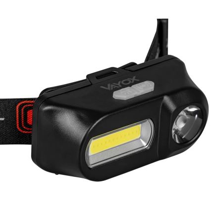 Lampada frontale ricaricabile dimmerabile 2xLED/5V IP44 210 shiny 2000 mAh