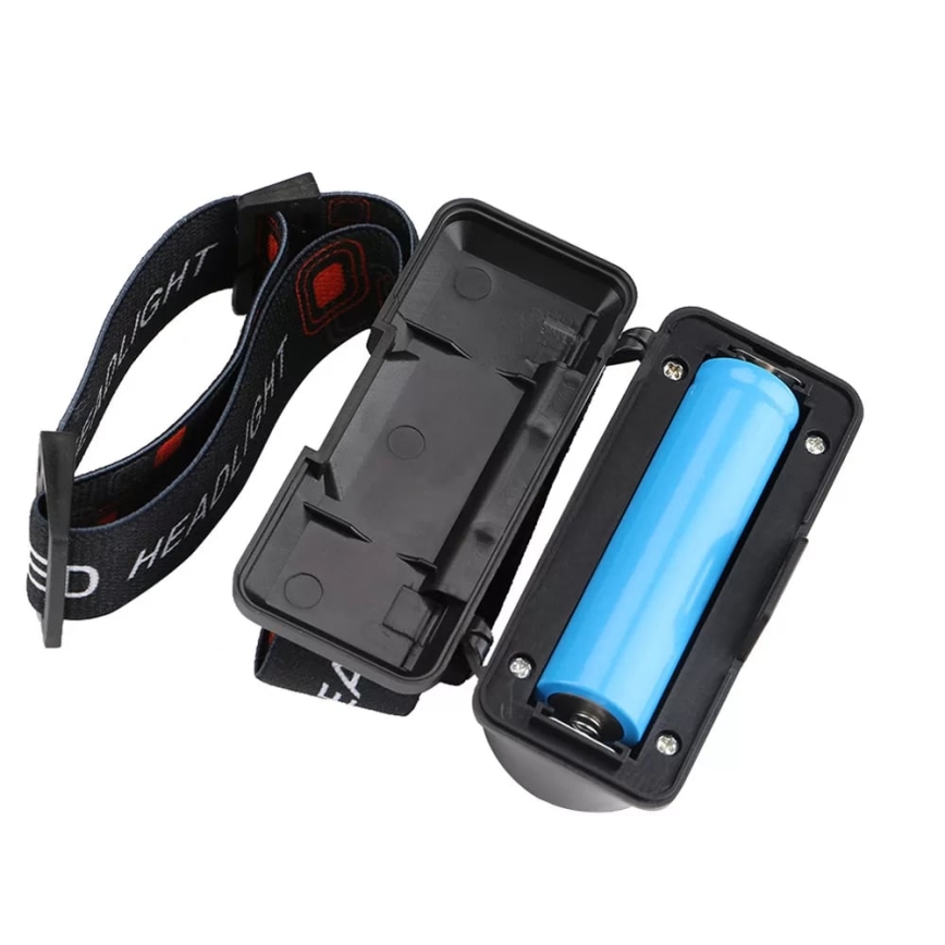 Lampada frontale ricaricabile dimmerabile 2xLED/5V IP44 210 shiny 2000 mAh