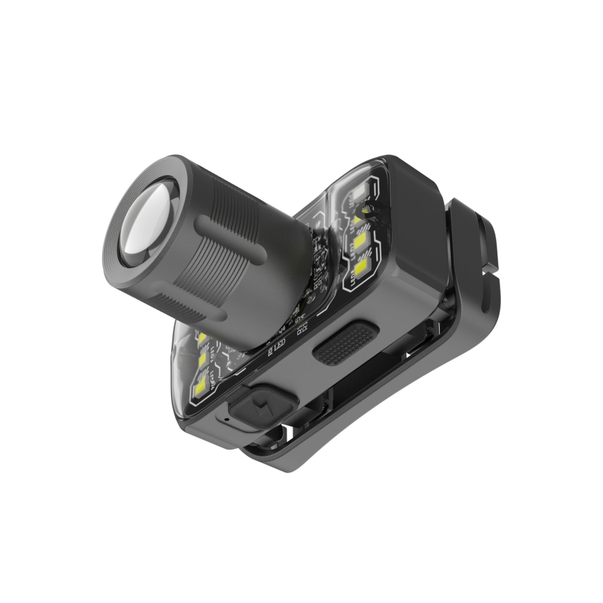 Lampada frontale ricaricabile dimmerabile a LED/2,1W/5V 500 mAh