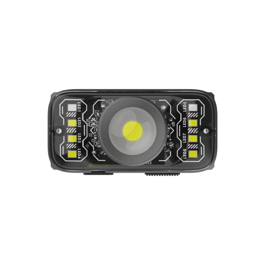 Lampada frontale ricaricabile dimmerabile a LED/2,1W/5V 500 mAh