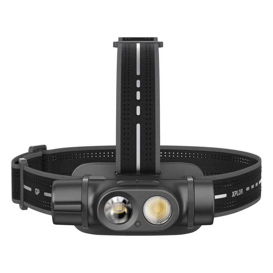 Lampada frontale ricaricabile dimmerabile GP XPLOR PHR19 LED/1x18650/5V IPX8
