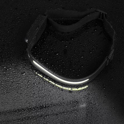 Lampada frontale ricaricabile dimmerabile a LED con sensore 2xLED/5V IP44 350 lm 1200 mAh