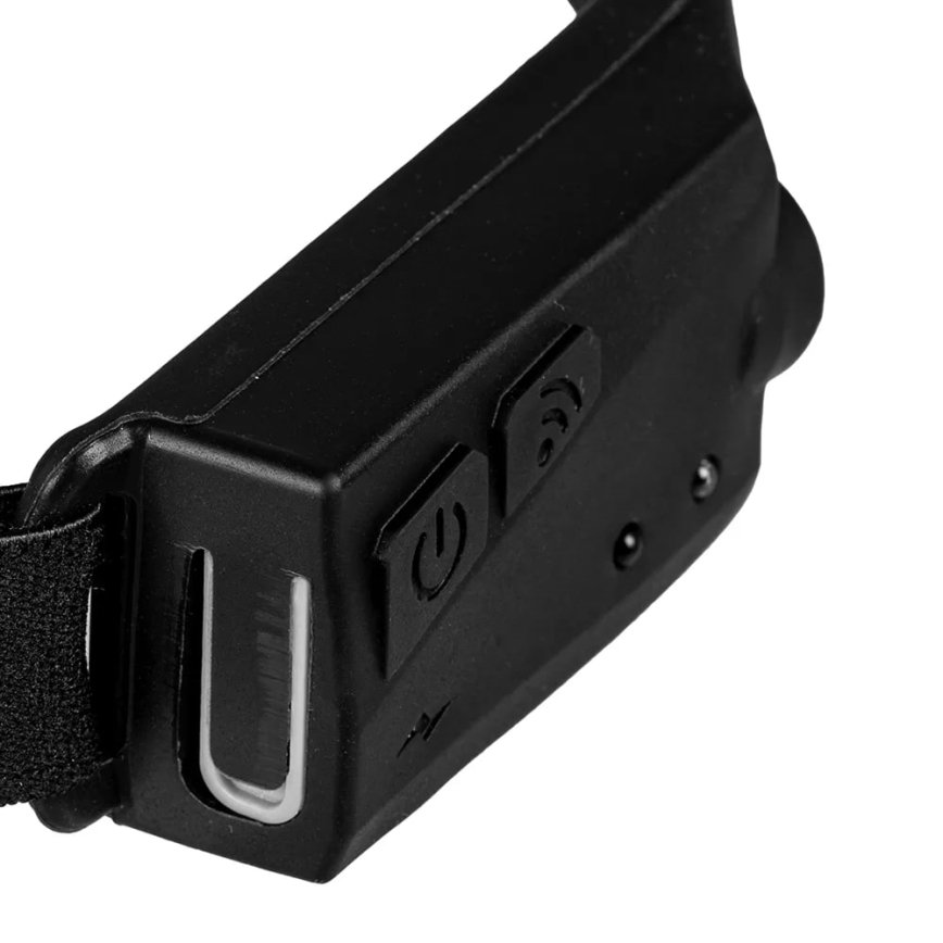 Lampada frontale ricaricabile dimmerabile a LED con sensore 2xLED/5V IP44 350 lm 1200 mAh