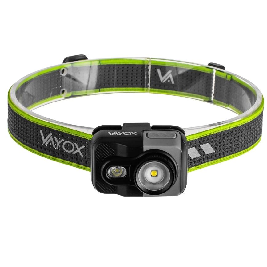 Lampada frontale ricaricabile LED dimmerabile LED/10W/5V/3xAAA IP66 800 lm 1000 mAh