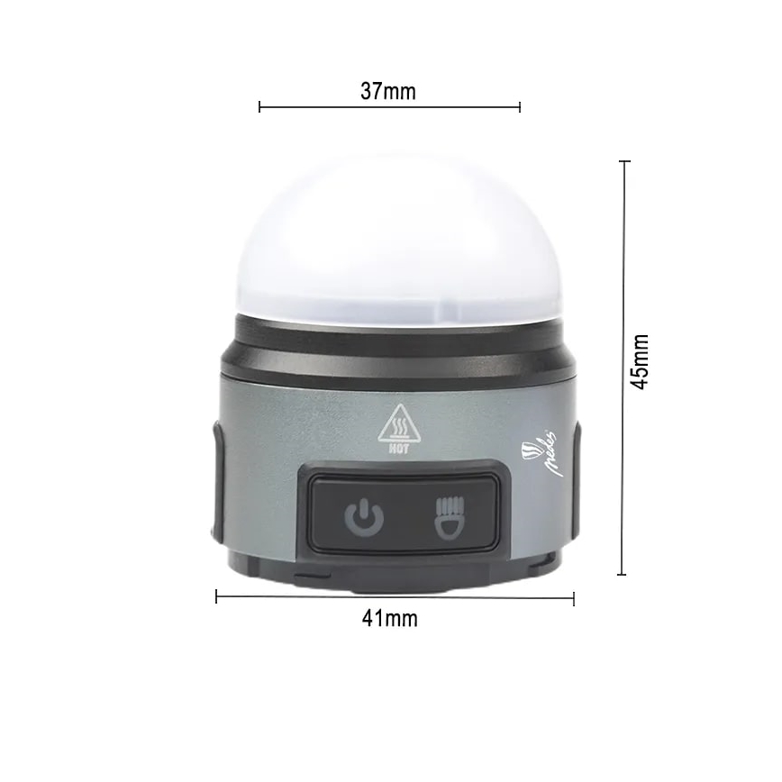 Lampada frontale ricaricabile LED Dimmerabile LED/8W/5V IP42 210 lm 800 mAh