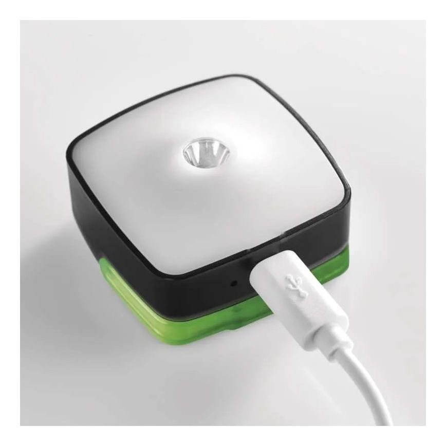Lampada frontale ricaricabile LED Dimmerabile LED/USB 110lm 7h 850mAh