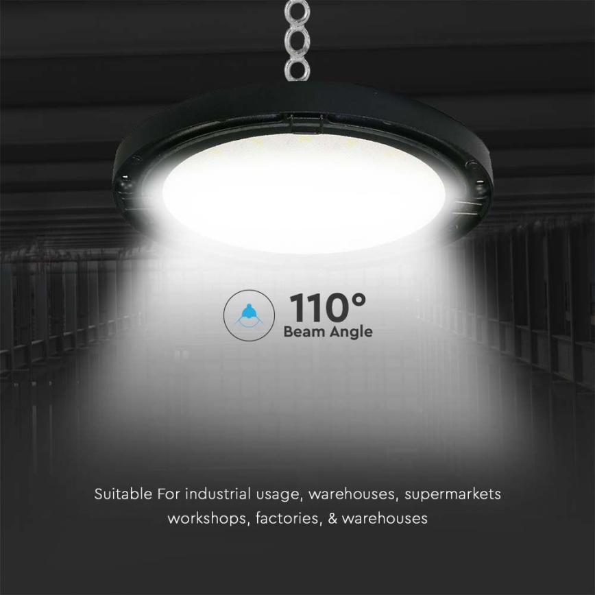 Lampada Industriale LED High Bay LED/100W/230V IP65 6500K