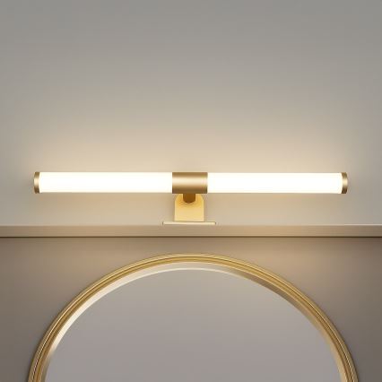 Lampada LED 2 in 1 per specchio da bagno APA LED/6W/230V 40 cm IP44 dorata
