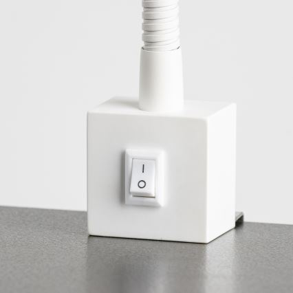 Lampada LED con clip 1xGU10/4,7W/230V bianca