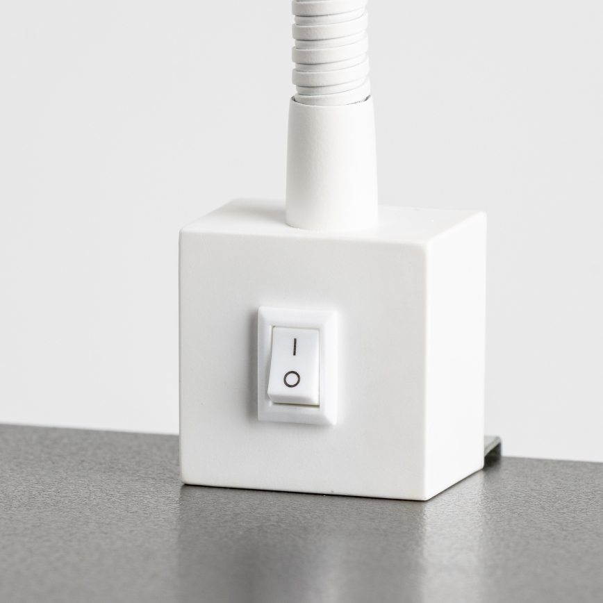 Lampada LED con clip 1xGU10/4,7W/230V bianca