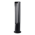 Lampada LED da esterno 10W/230V 3000K IP65 80 cm nera