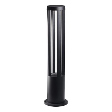 Lampada LED da esterno 10W/230V 3000K IP65 80 cm nera