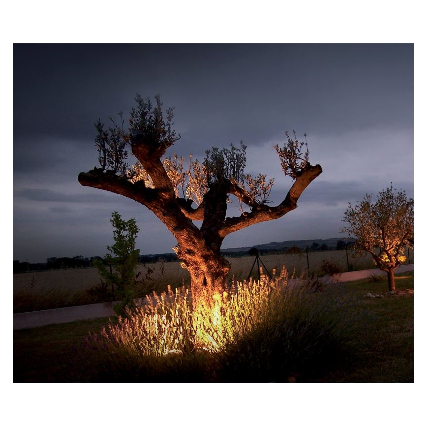 Lampada LED da esterno EASY CONNECT 1xGU10/6,5W/230V IP67 cromo opaco