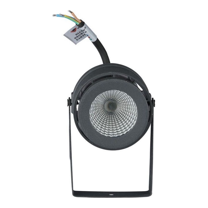 Lampada LED da esterno LED/12W/100-240V IP65 3000K grigio