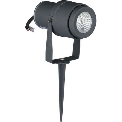 Lampada LED da esterno LED/12W/100-240V IP65 3000K grigio