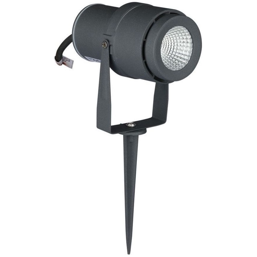 Lampada LED da esterno LED/12W/100-240V IP65 3000K grigio