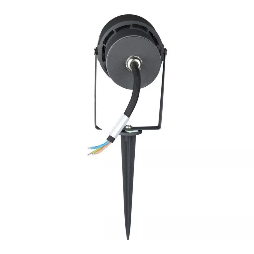 Lampada LED da esterno LED/12W/100-240V IP65 grigio - vetro verde