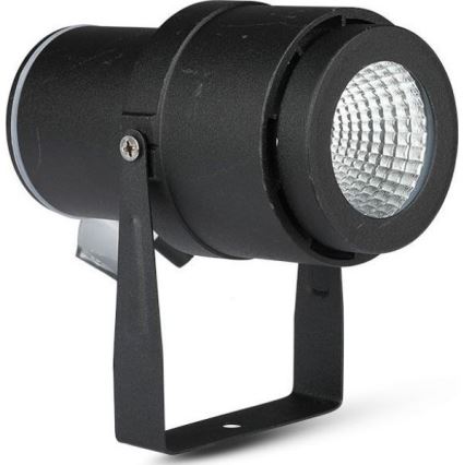 Lampada LED da esterno LED/12W/100-240V IP65 nero - vetro verde